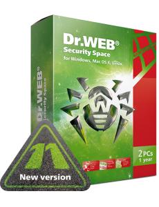 Dr.Web Security Space for Windows,Macs and Linux [3 years]